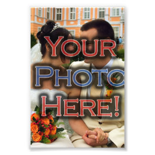 Élargissement de l'impression photo personnalisée