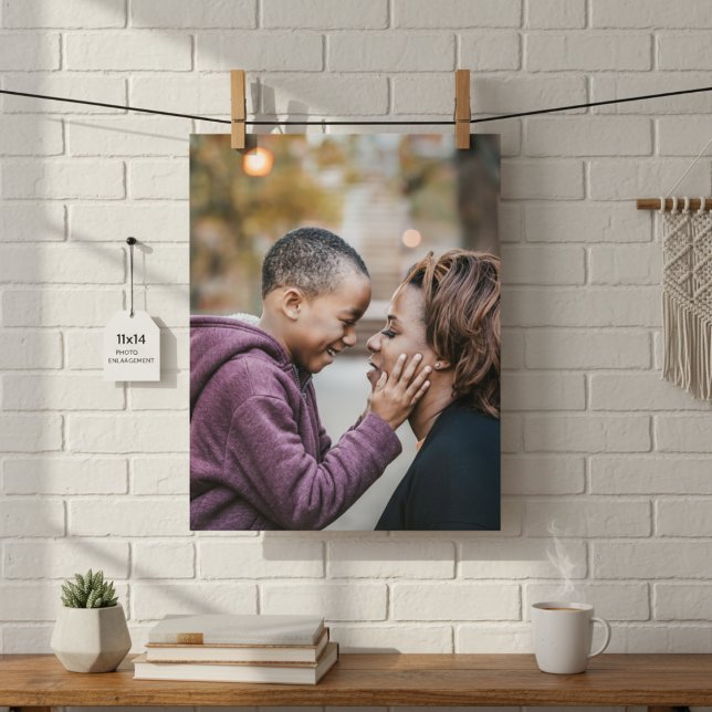 Élargissement de photo 11 po x 14 po Imprimer (11" x 14" Photo Enlargement Print)