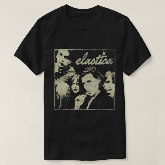 Elastica Band Alternative Rock Not leidenden Grung T-Shirt (Design vorne)