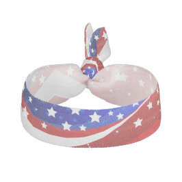 Élastique Pour Cheveux Drapeau Abstrait américain 4