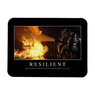 Elastisch: Inspirierend Zitat Magnet