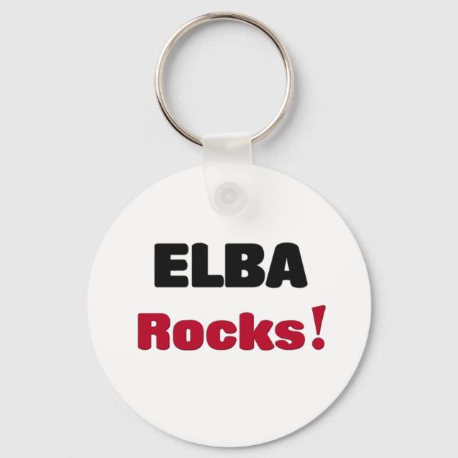 Elba Rocks Schlüsselanhänger (Vorderseite)