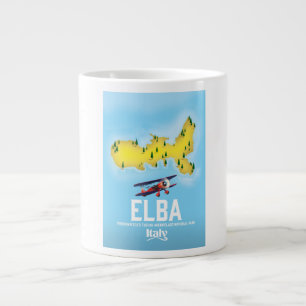 Elba, Tyrrhenisches Meer, Toskana, Italien Reisepl Jumbo-Tasse