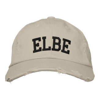 Elbe bestickter Hut