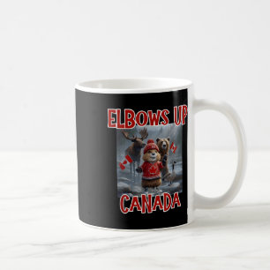 Elbows Up Canada Est 1867 Starke Ca Kaffeetasse