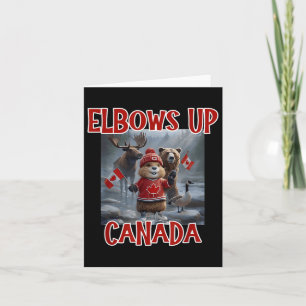 Elbows Up Canada Est 1867 Starke Ca Karte