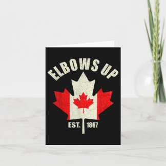 Elbows Up Canada Est 1867 Starke Ca Karte