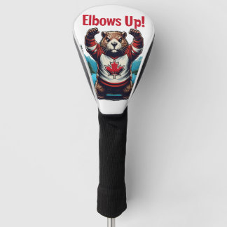 Elbows Up Canada Golf Headcover