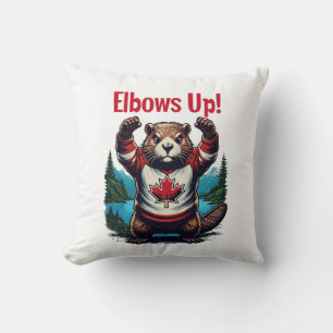 Elbows Up Canada Kissen