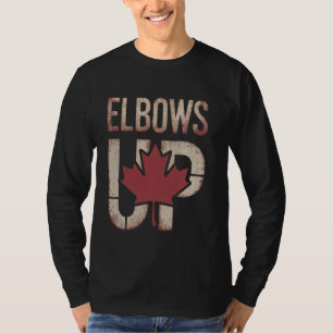 Elbows Up Canada Meme T-Shirt