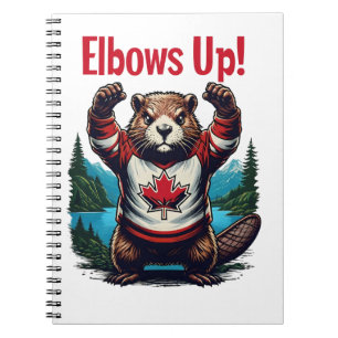Elbows Up Canada Notizblock