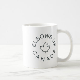 Elbows Up Canada Sticker6 Kaffeetasse