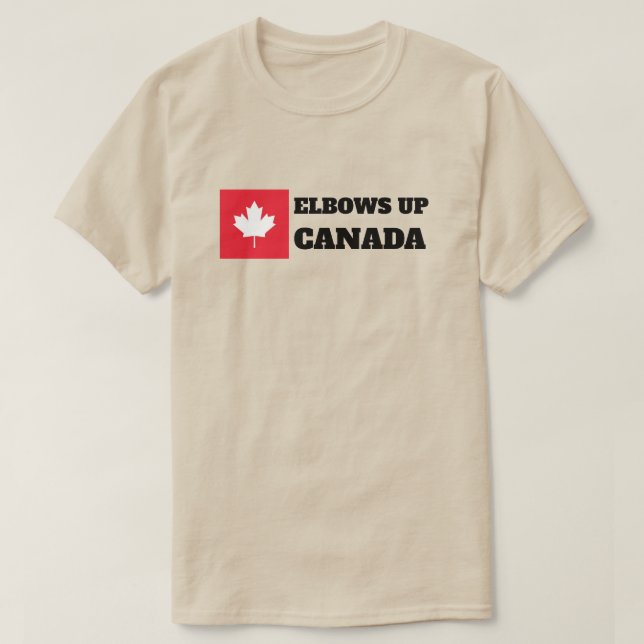 Elbows Up Canada T-Shirt (Design vorne)