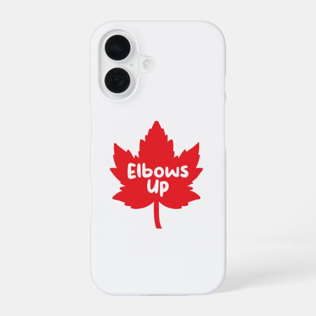 Elbows Up iPhone-Hülle iPhone 16 Hülle (Rückseite)
