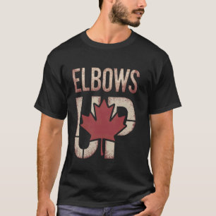 Elbows Up Kanada Meme T-Shirt