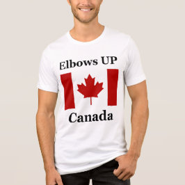 Elbows UP Kanada! Tri-Blend Shirt