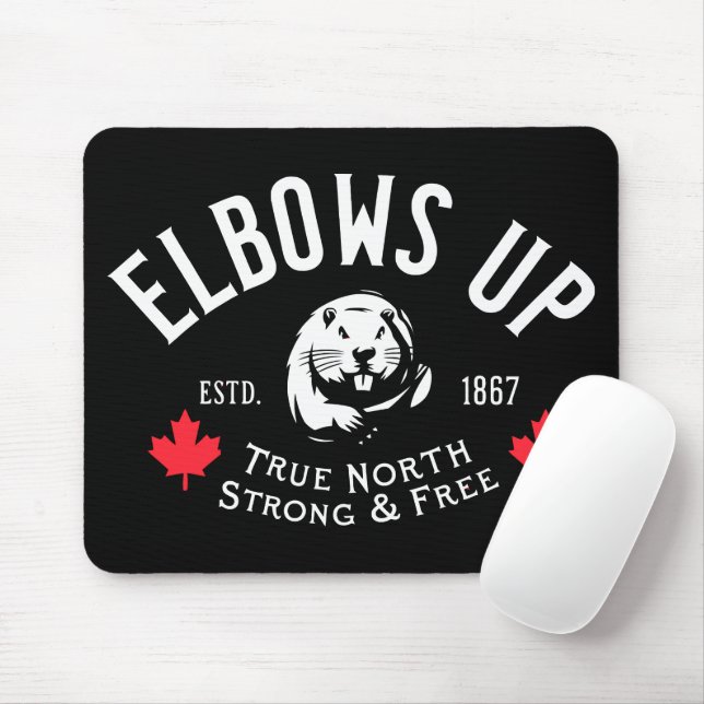 Elbows Up! Mouse Pad Mousepad (Mit Mouse)
