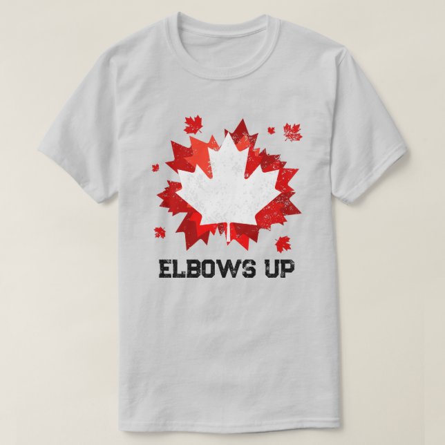 Elbows up T-Shirt (Design vorne)