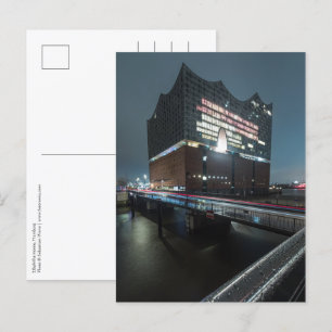 Elbphilharmonie Hamburg Postkarte