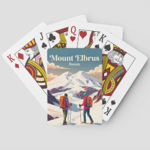 Elbrus Russland Spielkarten