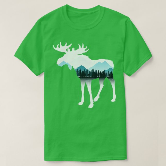 Elch 10 T-Shirt (Design vorne)
