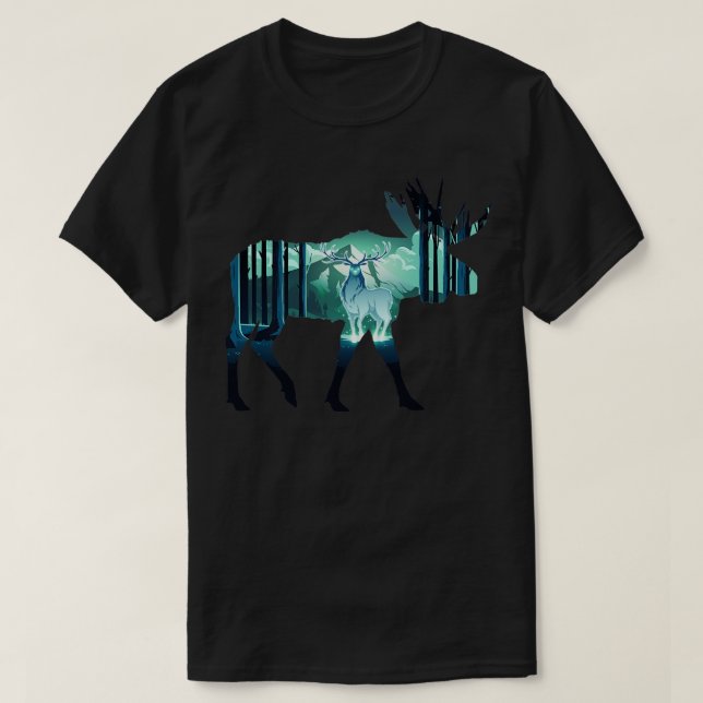 Elch 12 T-Shirt (Design vorne)