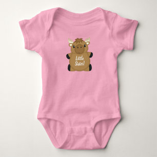 Elch-Baby-Party Waldthema Baby Strampler