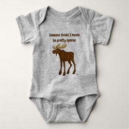 Elch - baby strampler