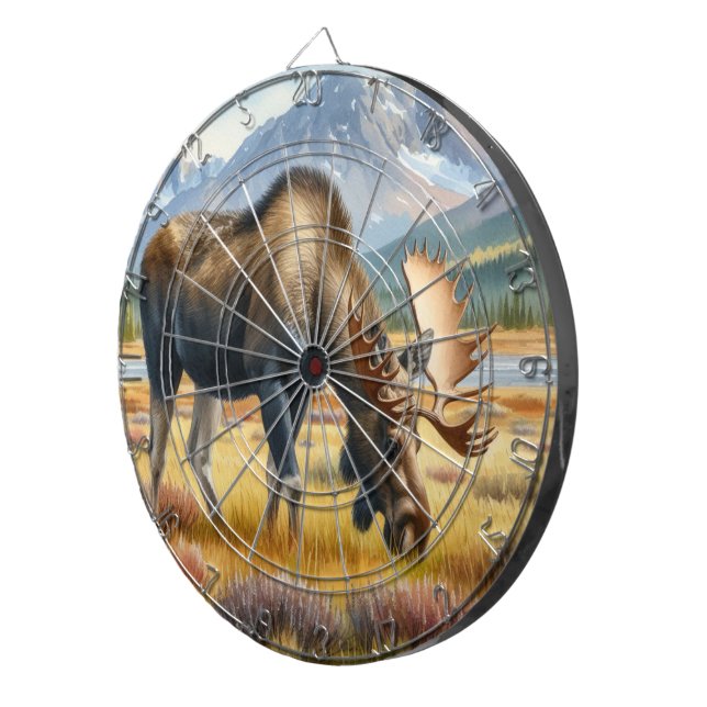 Elch-Dartboard Dartscheibe (Vorderseite rechts)