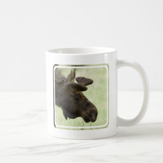 Elch-Foto-Kaffee-Tasse Kaffeetasse (Rechts)