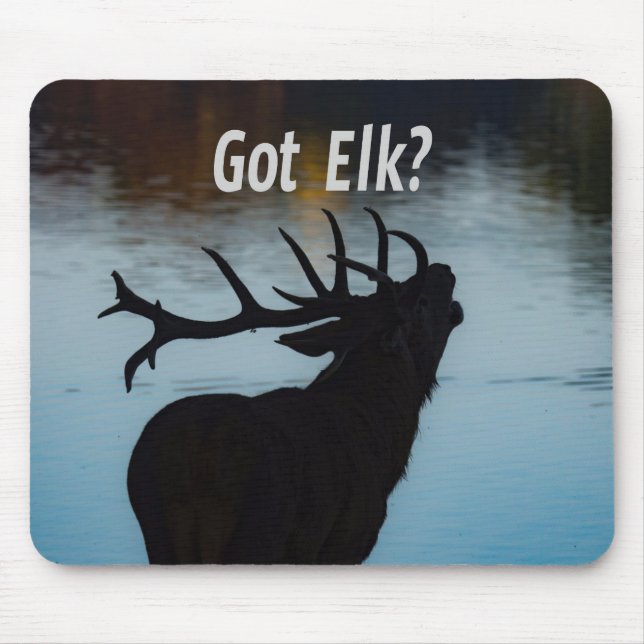 Elch got? Funny Hunter Spaß Mousepad (Vorne)