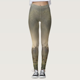Elch-Herden-Strumpfhosen Leggings