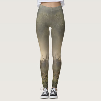 Elch-Herden-Strumpfhosen Leggings