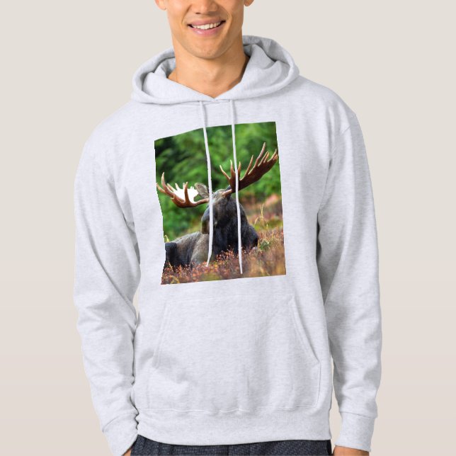 Elch Hoodie (Vorderseite)