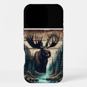 Elch im Wald  iPhone 16 Pro Max Hülle