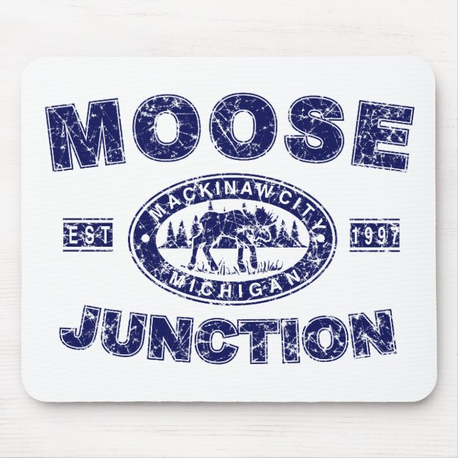 Elch-Junction-Distressed-[ Mousepad (Vorne)