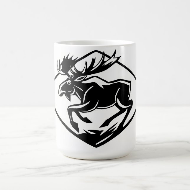 Elch  kaffeetasse (Mittel)