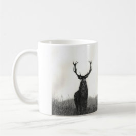 Elch-Kunst-wilde Tier-Kontrast-Kaffee-Tasse Tasse