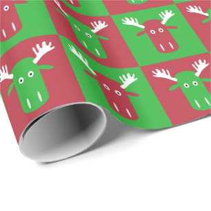 Elch-Pop-Kunstverpackungsgeschäftsbogen Geschenkpapier