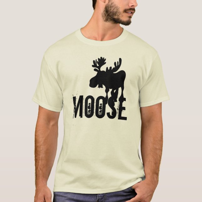 Elch-Shirt T-Shirt (Vorderseite)