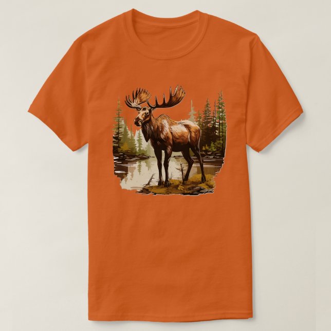 Elch T-Shirt 6 (Design vorne)