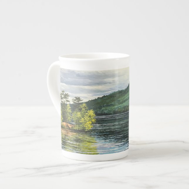 Elch-Teich - Tasse (Vorderseite Links)