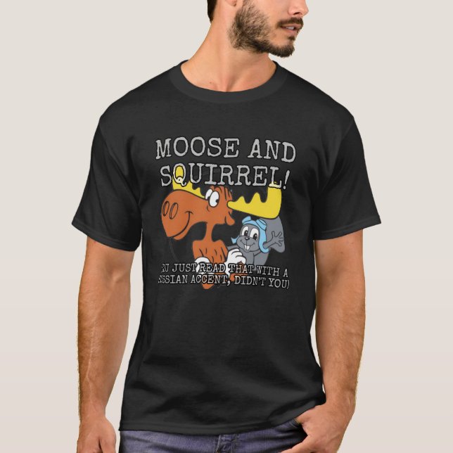 Elch und Eichhörnchen! T-Shirt (Vorderseite)