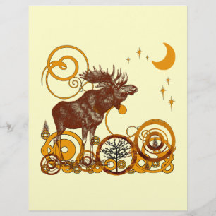 Elch Weihnachten Flyer