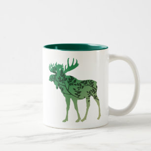 Elchbaum Zweifarbige Tasse