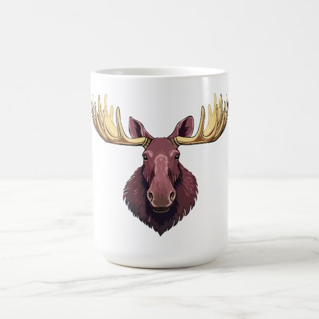 Elchbockkopf Kaffeetasse (Mittel)