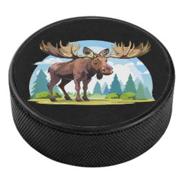 Elchbulle Eishockey Puck