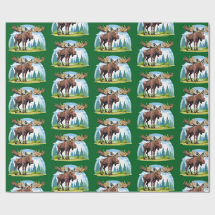 Elchbulle Geschenkpapier