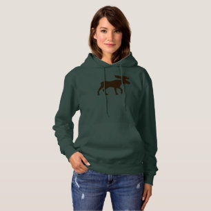 Elche Adirondack rustikales Campings-mit Kapuze Hoodie