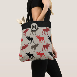 Elche an der Lose Monogram Tasche
